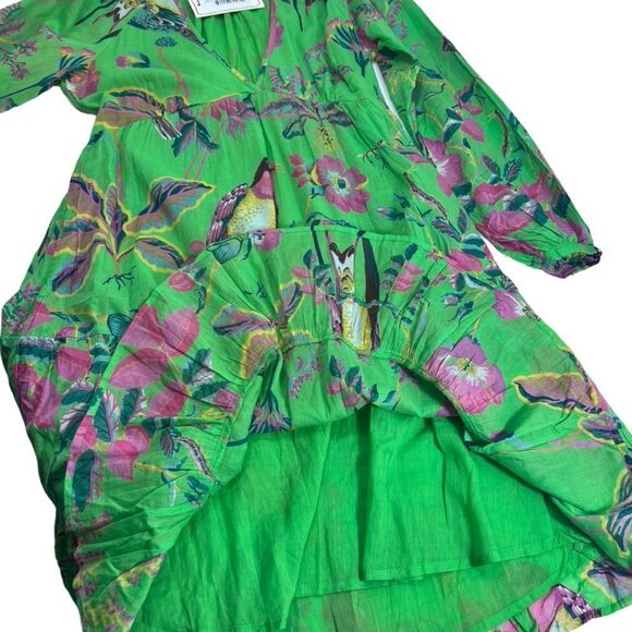 Banjanan Hilary Dress in Woden Hedgerow Classic Green - Picture 9 of 16